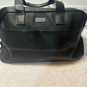 Jimmy Choo Black Duffel Bag for Men